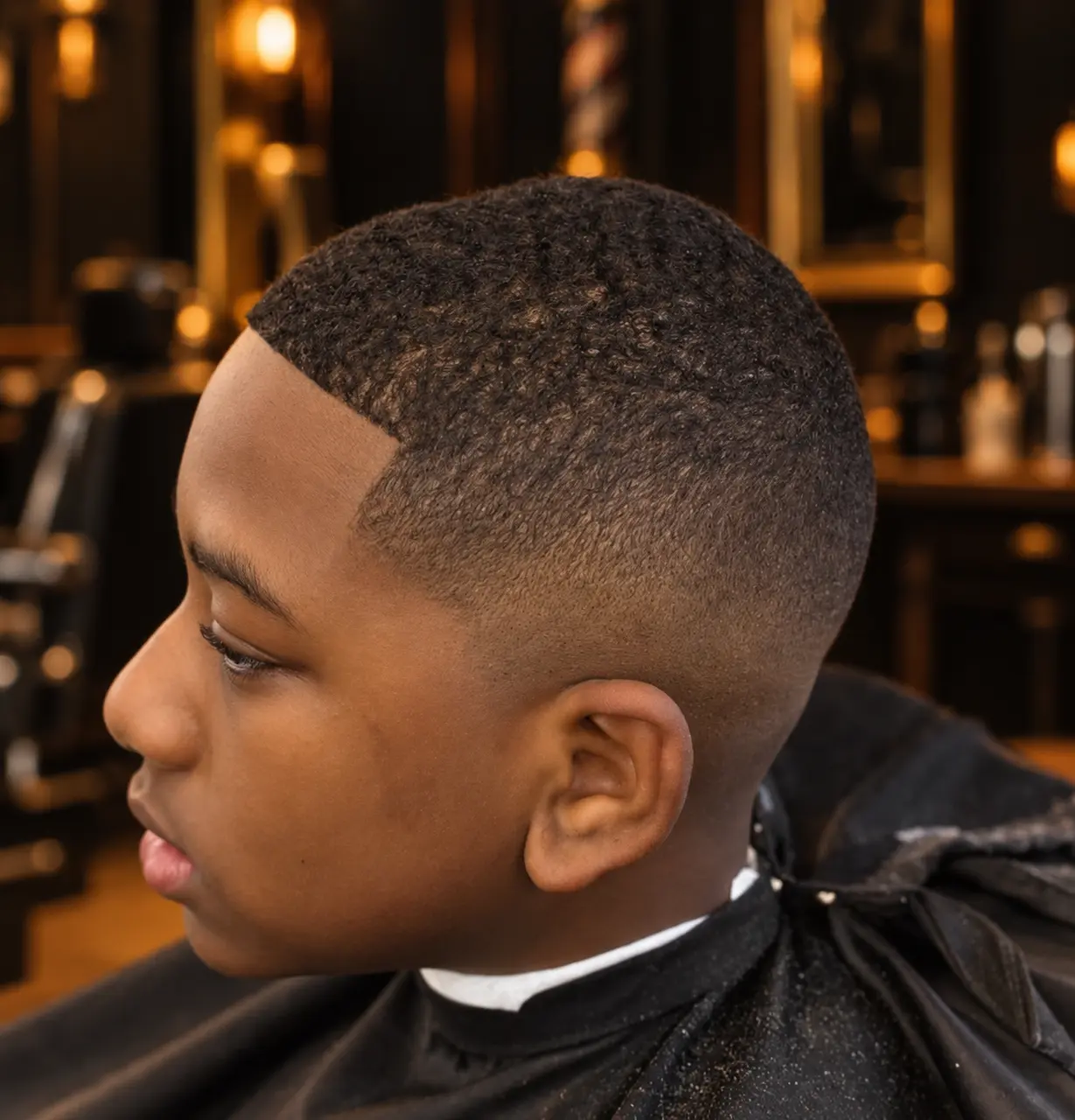 Jayfadetho clean fade and line-up